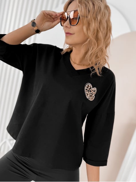 BLUZKA PHILIPE CZARNA