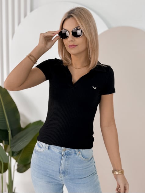 BLUZKA BELLAMI CZARNA