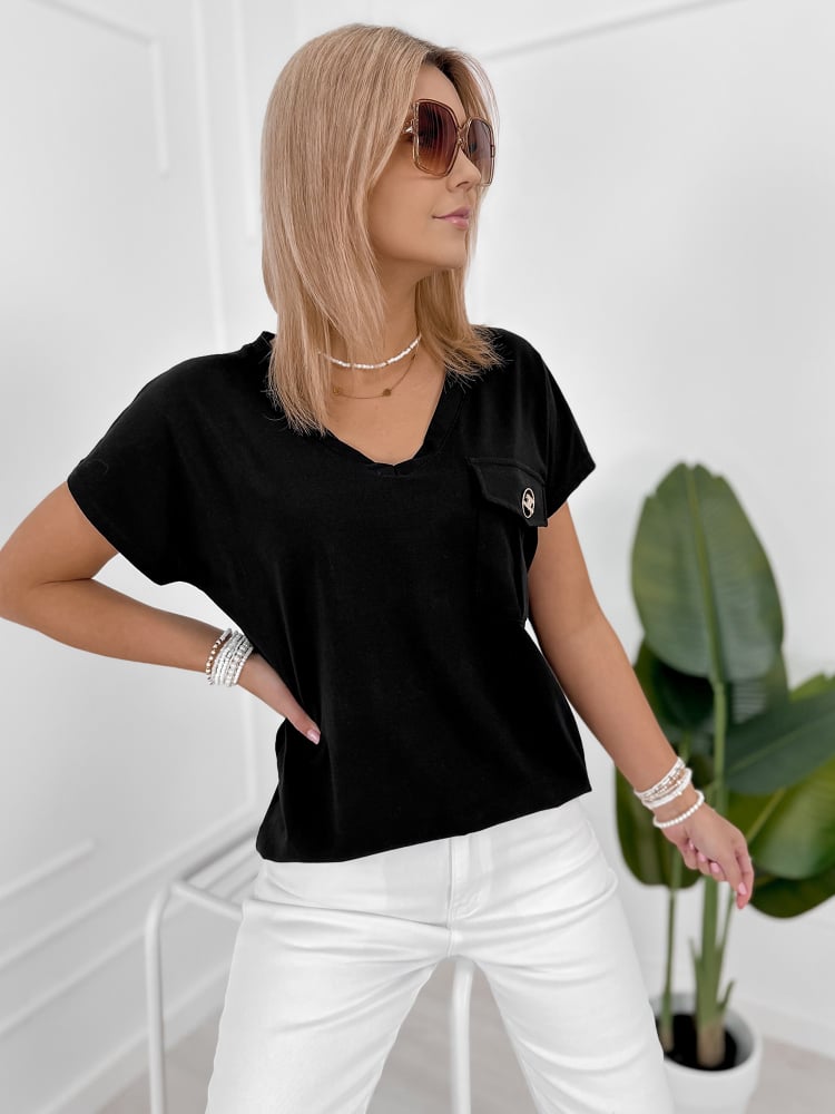 BLUZKA SAENZA CZARNA