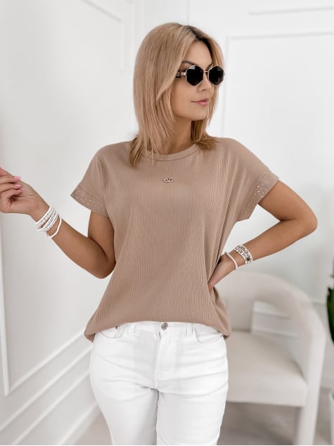 BLUZKA ZURI BEŻOWA