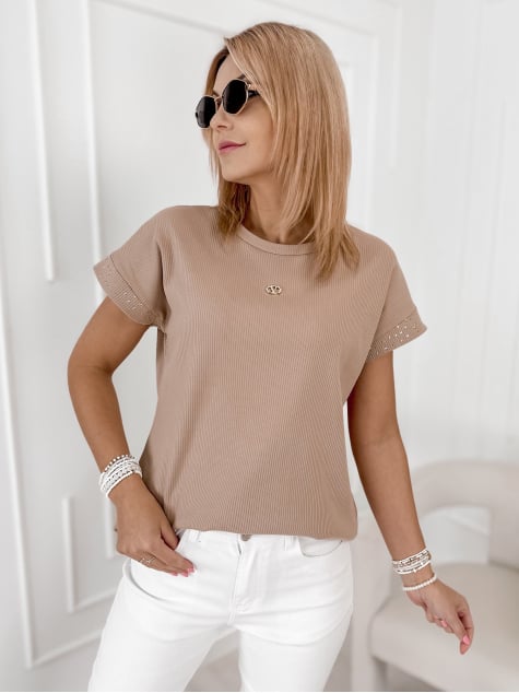BLUZKA ZURI BEŻOWA