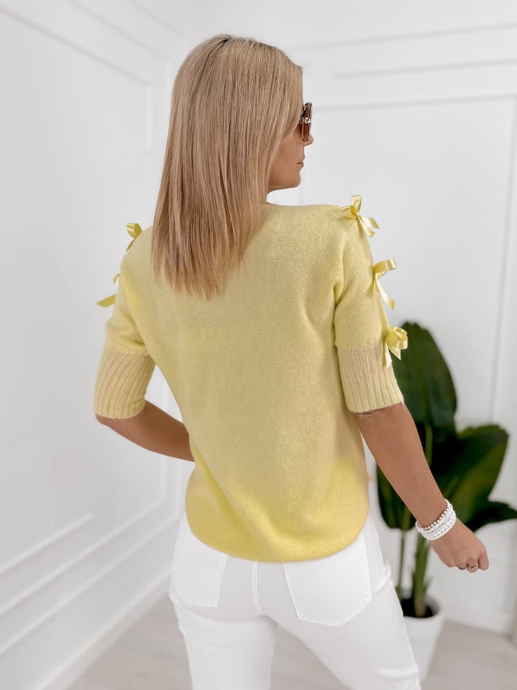 SWETER CORALINE ŻÓŁTY