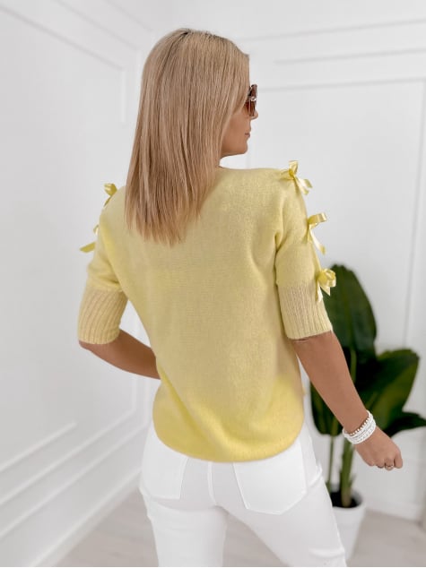 SWETER CORALINE ŻÓŁTY