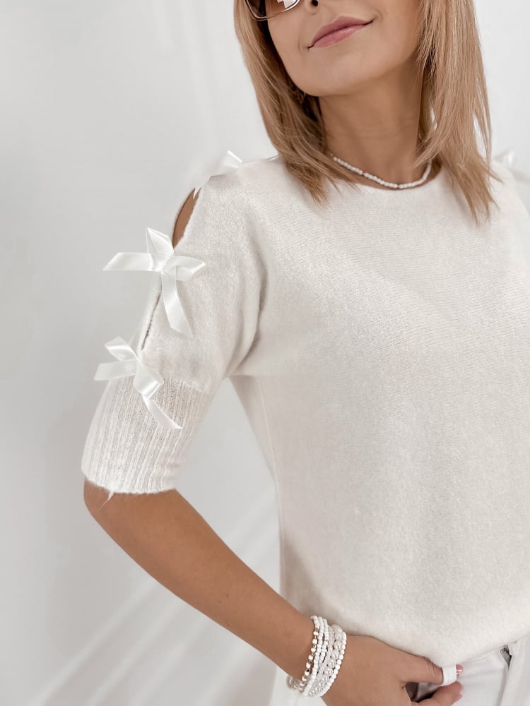 SWETER CORALINE ECRU