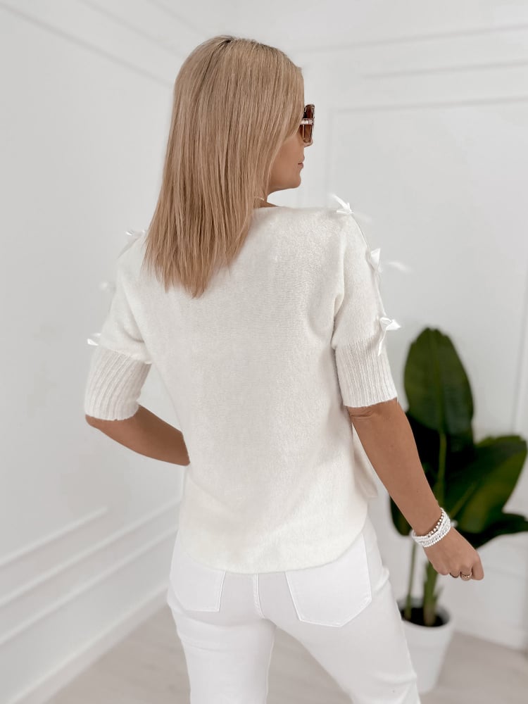 SWETER CORALINE ECRU