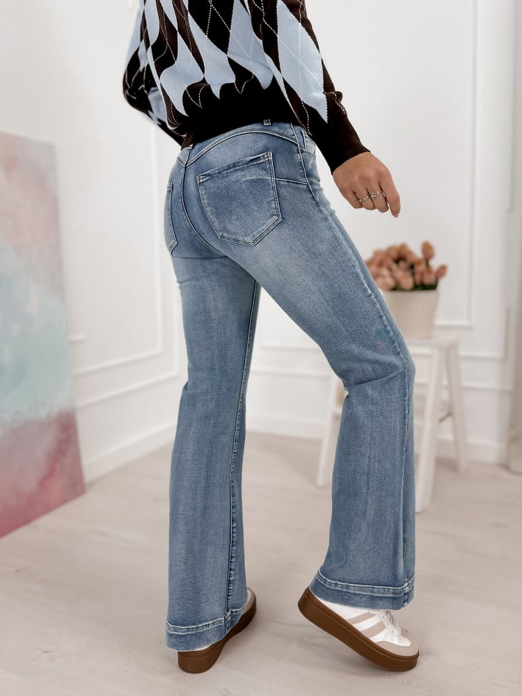 SPODNIE MANHATTAN JEANSOWE