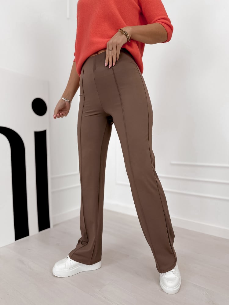 LEGGINSY ASTELIA BRĄZOWE