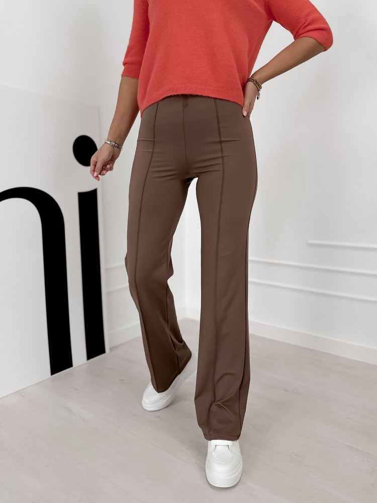 LEGGINSY ASTELIA BRĄZOWE