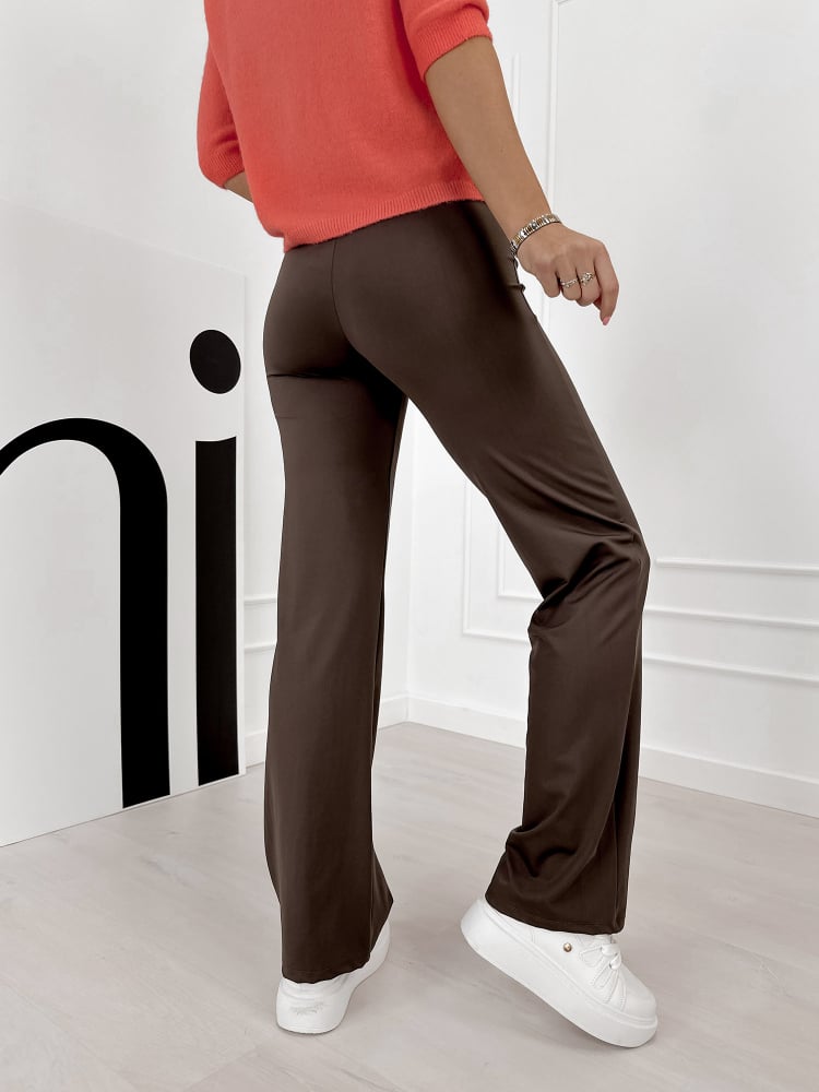 LEGGINSY ASTELIA CIEMNOBRĄZOWE