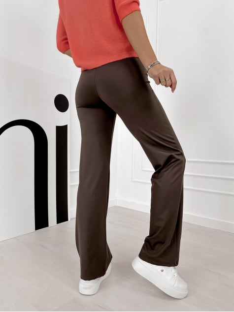 LEGGINSY ASTELIA CIEMNOBRĄZOWE