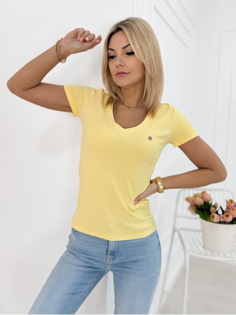 BLUZKA SEMONET ŻÓŁTA