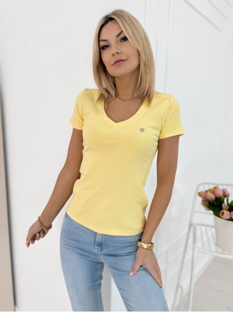 BLUZKA SEMONET ŻÓŁTA