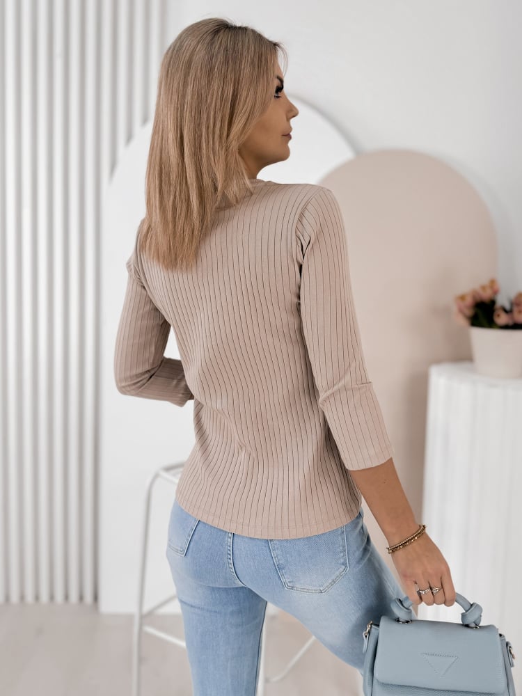 BLUZKA CHANTAL BEŻOWA