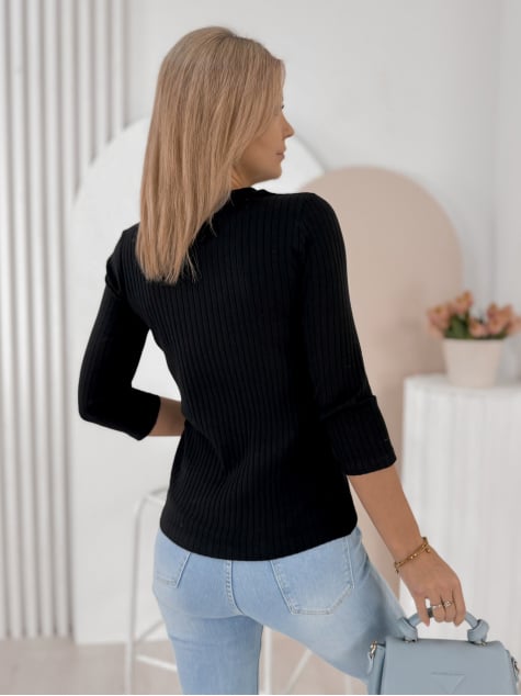 BLUZKA CHANTAL CZARNA