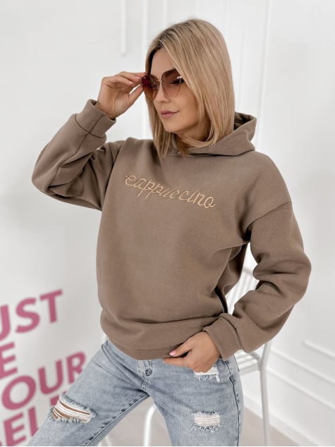 BLUZA MIDGE CIEMNOBEŻOWA