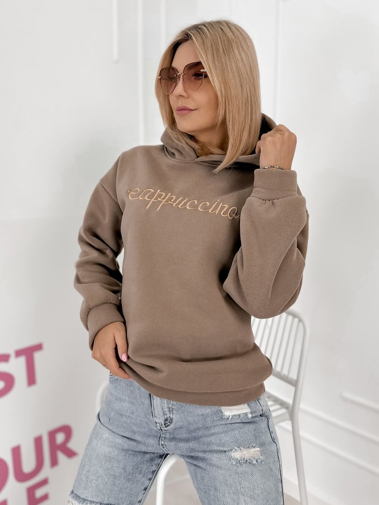 BLUZA MIDGE CIEMNOBEŻOWA