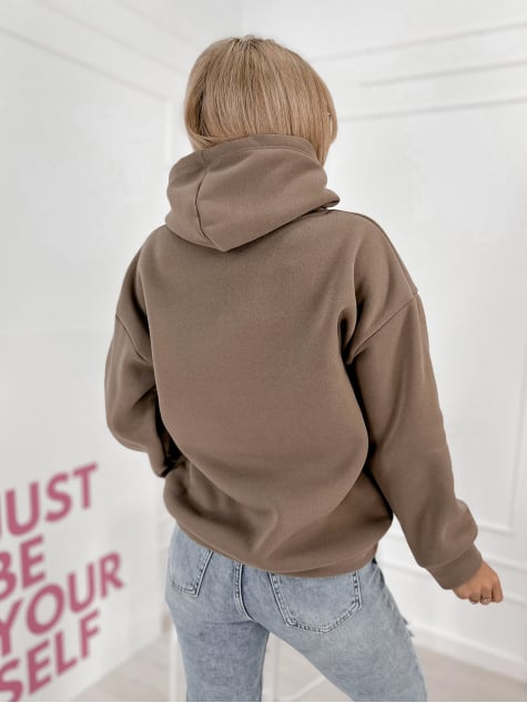 BLUZA MIDGE CIEMNOBEŻOWA