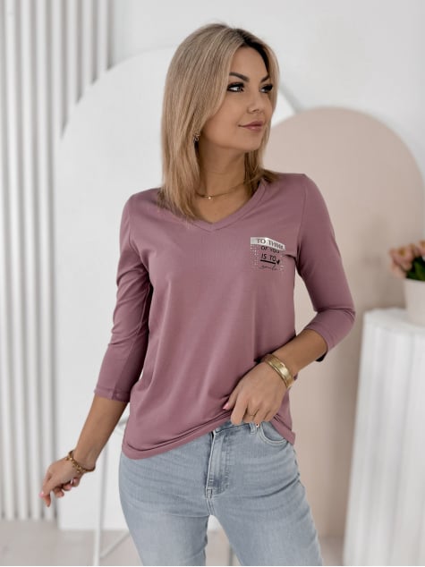 BLUZKA MERYN LILIOWA