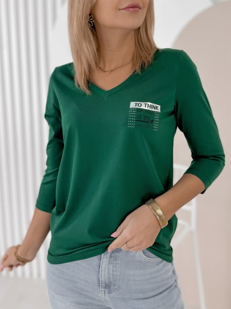 BLUZKA MERYN ZIELONA