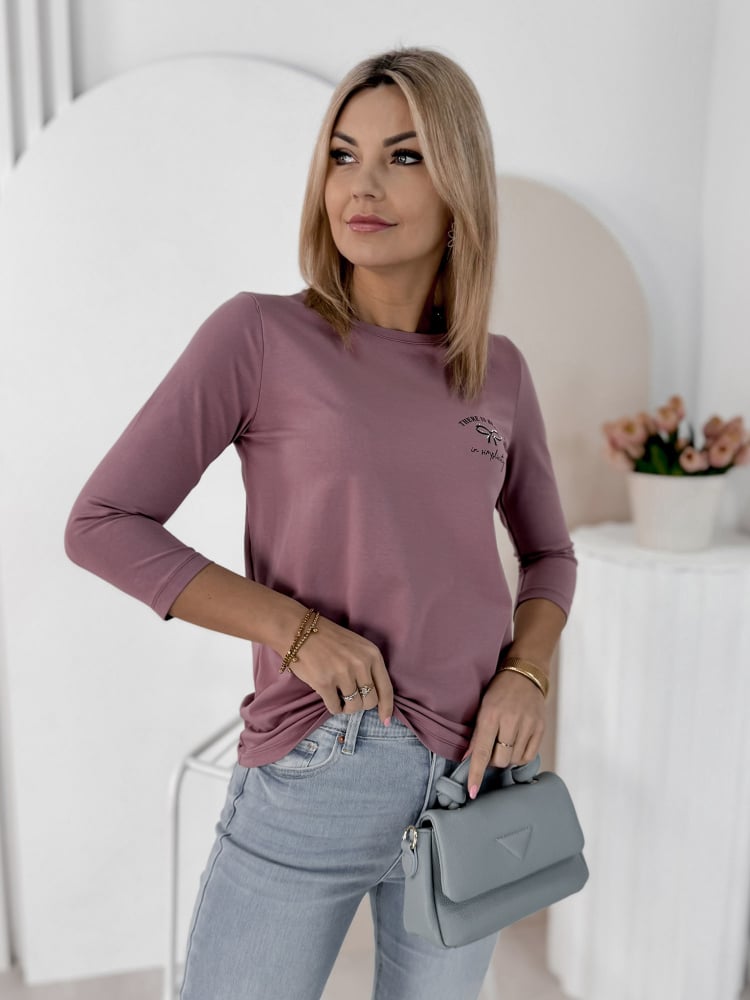 BLUZKA IGRITTE LILIOWA