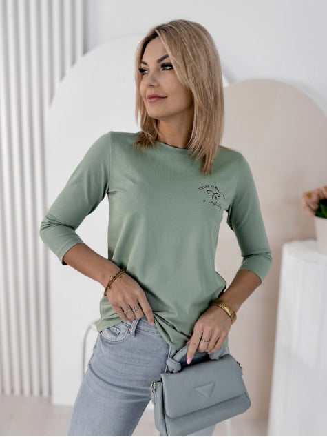 BLUZKA IGRITTE PISTACJOWA