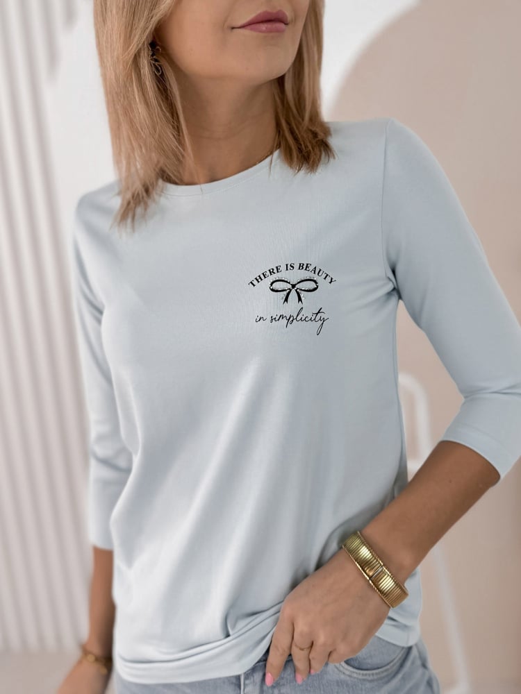 BLUZKA IGRITTE BŁĘKITNA