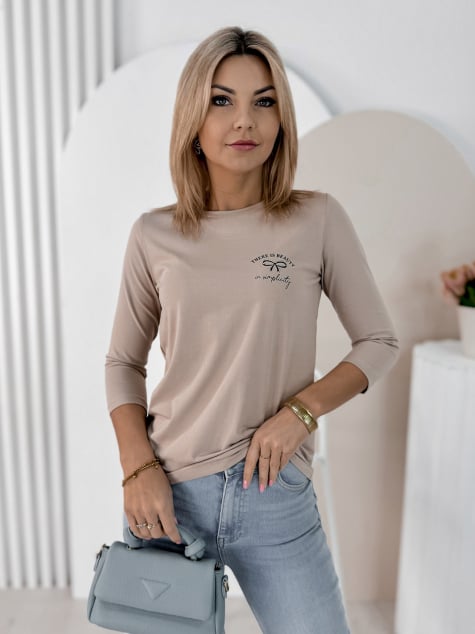 BLUZKA IGRITTE BEŻOWA