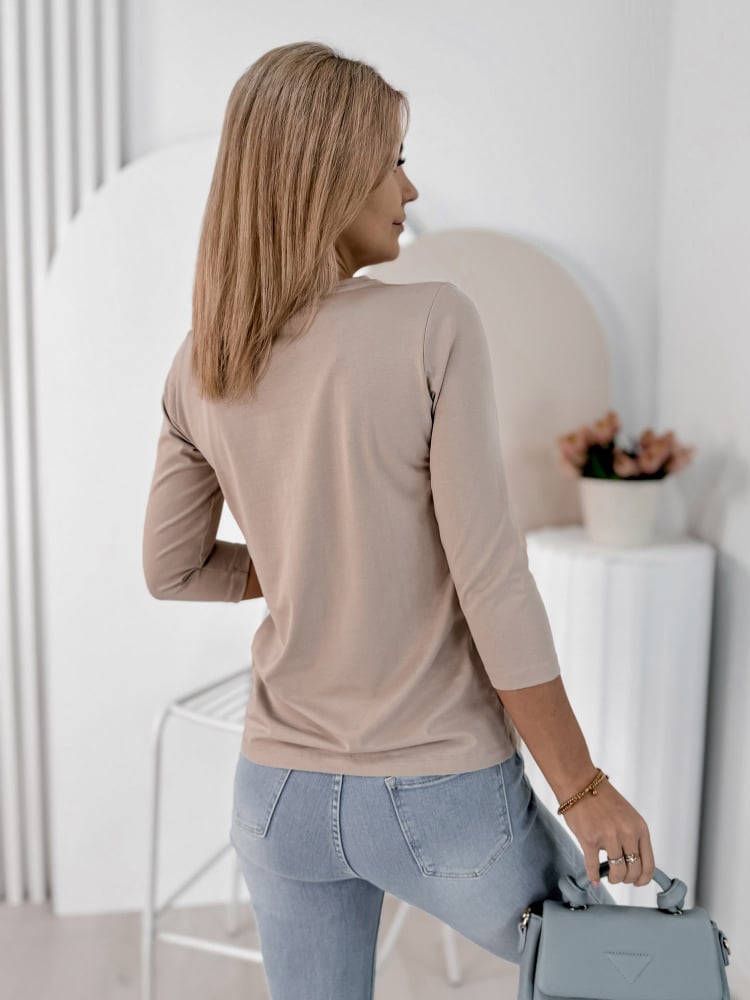 BLUZKA IGRITTE BEŻOWA