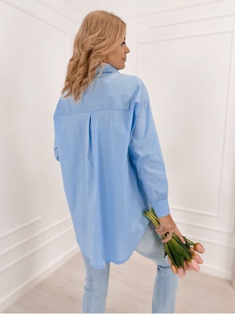KOSZULA DAISY NIEBIESKA