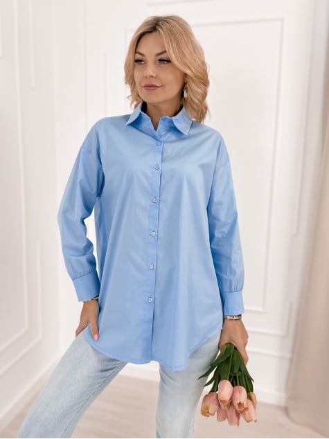 KOSZULA DAISY NIEBIESKA