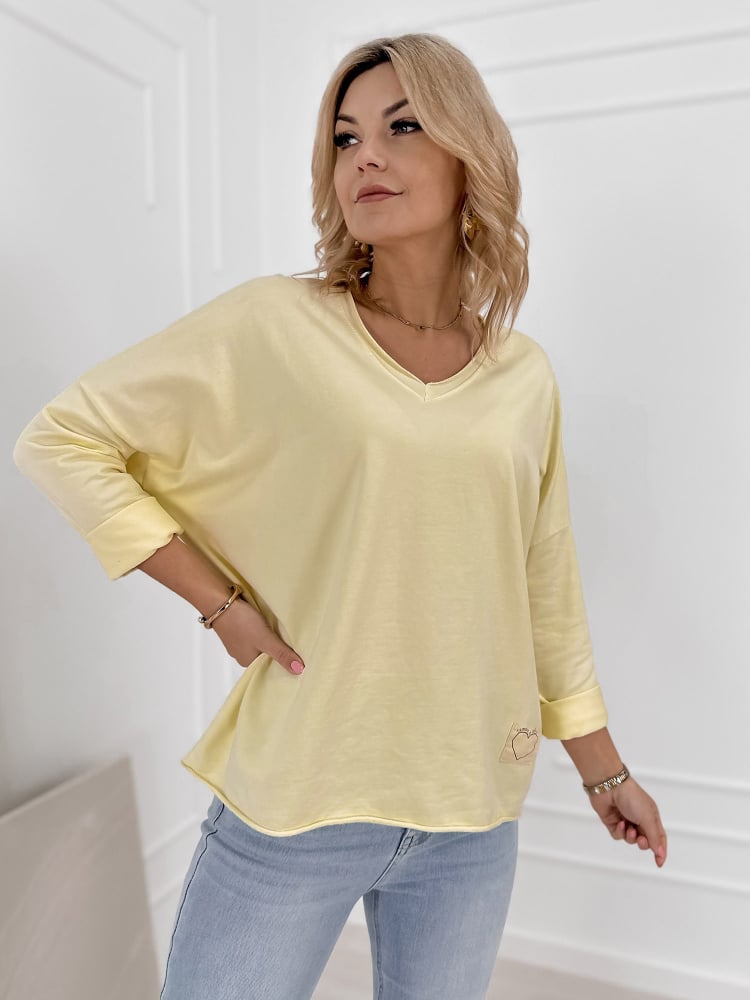BLUZKA ROSEMARY ŻÓŁTA
