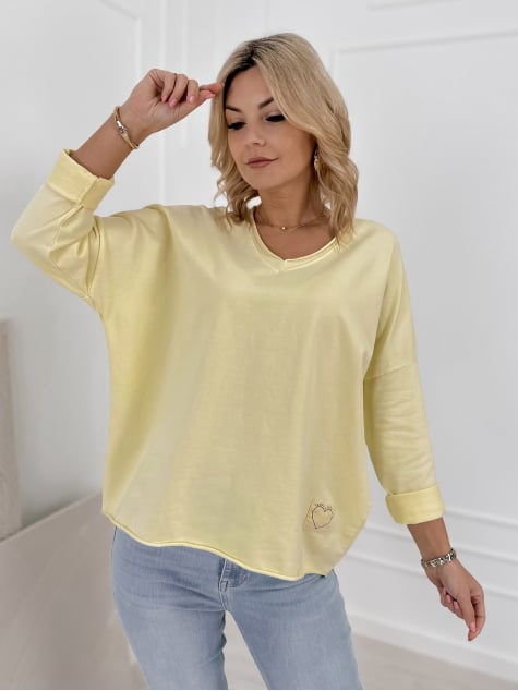 BLUZKA ROSEMARY ŻÓŁTA