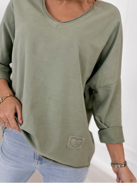 BLUZKA ROSEMARY KHAKI