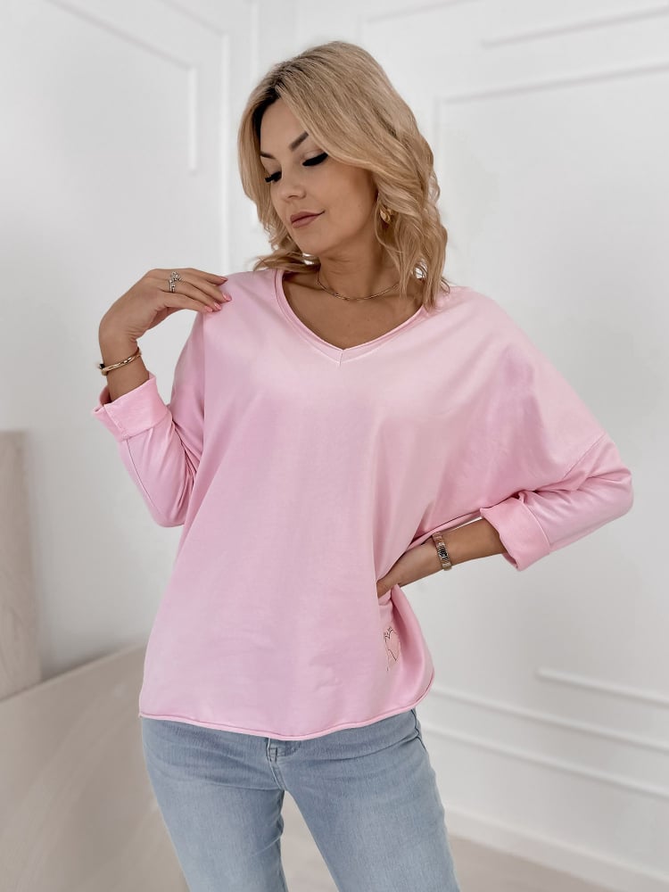 BLUZKA ROSEMARY RÓŻOWA