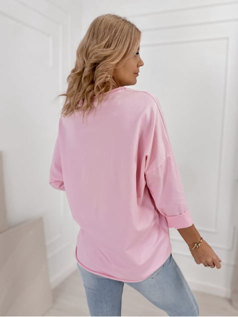 BLUZKA ROSEMARY RÓŻOWA