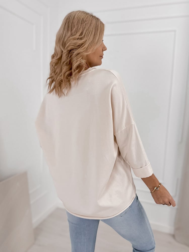 BLUZKA ROSEMARY BEŻOWA