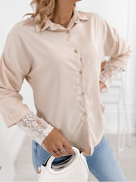KOSZULA ELOISE BEŻOWA