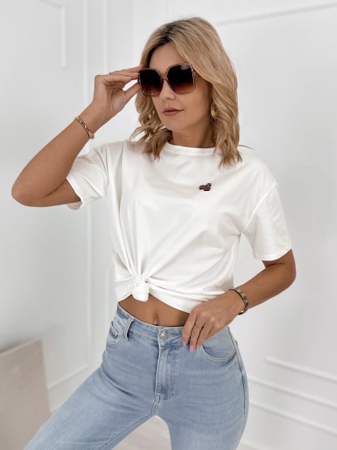 BLUZKA BEVERLY BIAŁA
