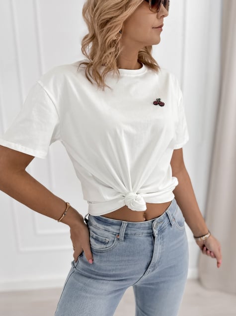 BLUZKA BEVERLY BIAŁA