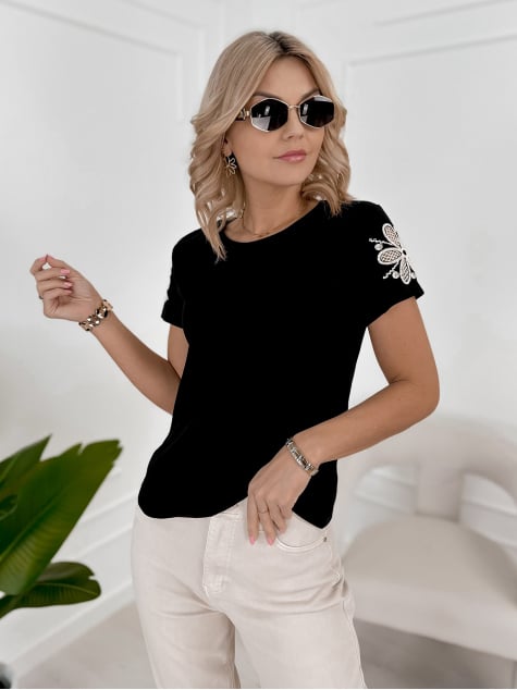 BLUZKA JOLENE CZARNA