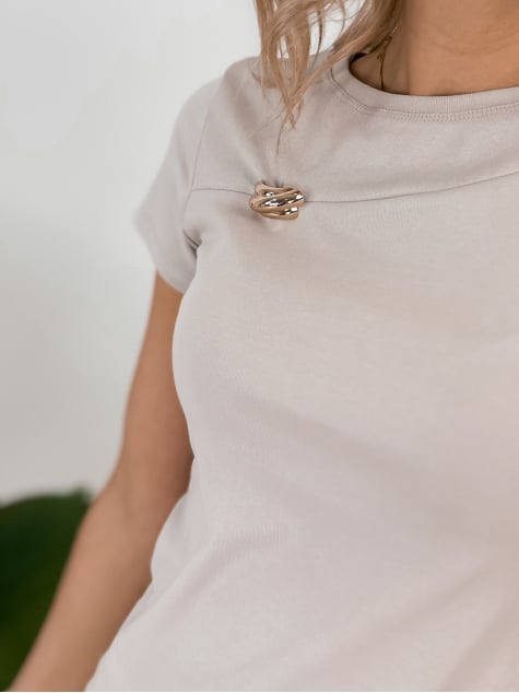 BLUZKA SONOME BEŻOWA