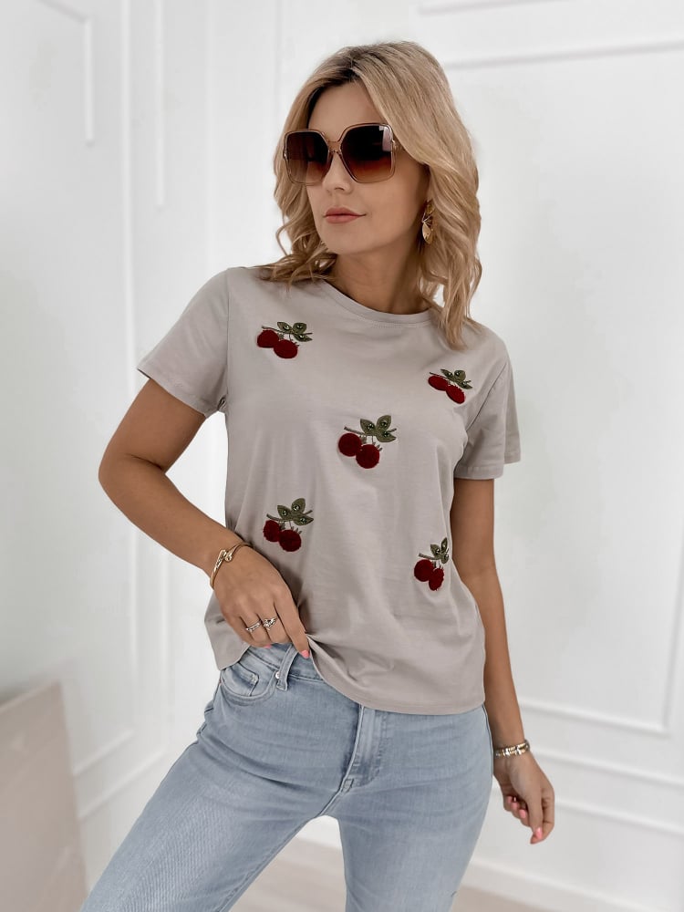 BLUZKA ANTINO BEŻOWA