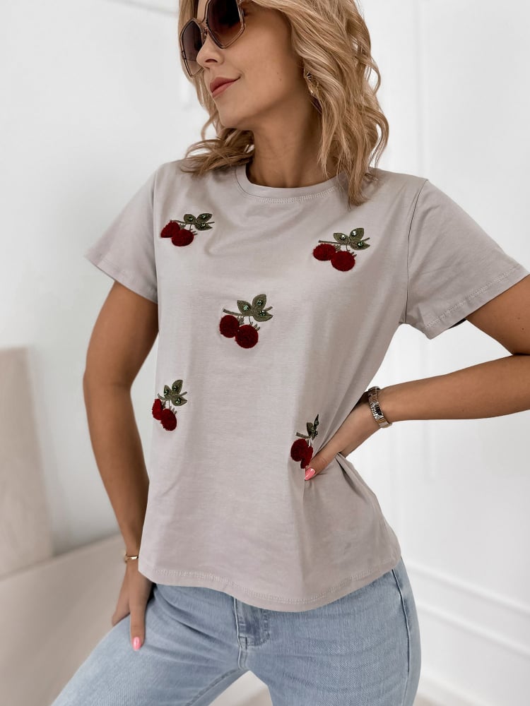 BLUZKA ANTINO BEŻOWA