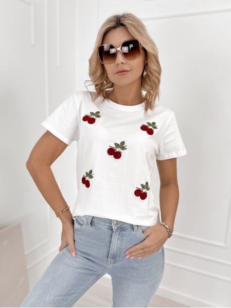 BLUZKA ANTINO BIAŁA