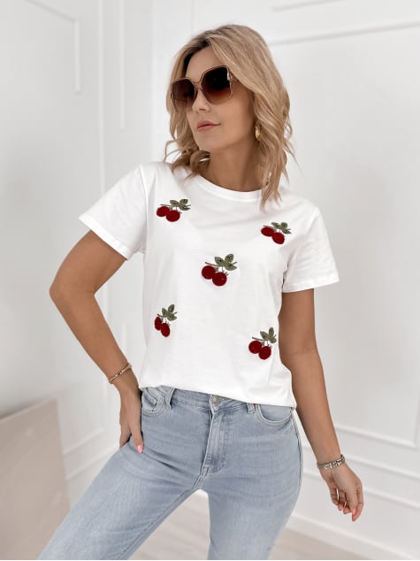 BLUZKA ANTINO BIAŁA