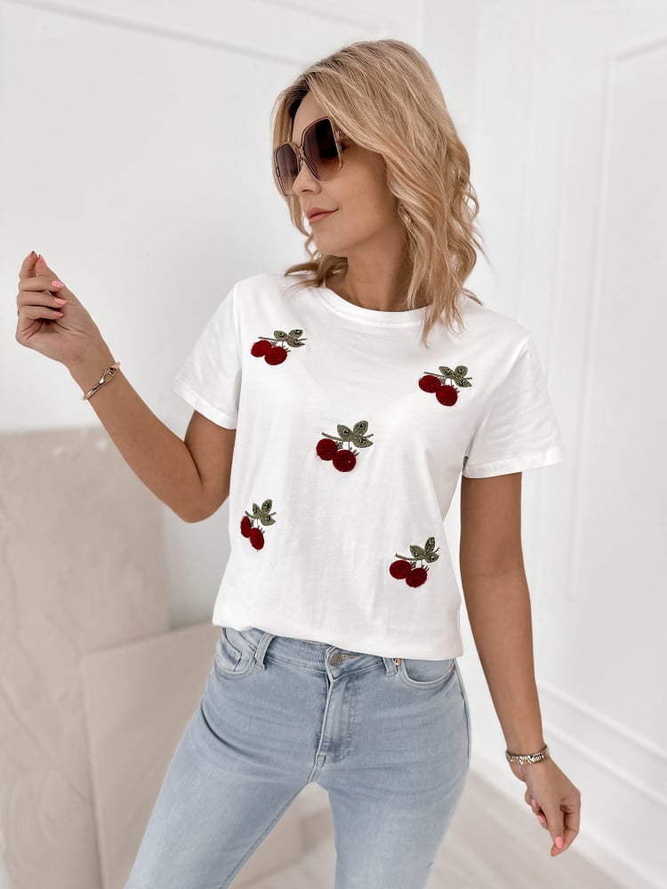 BLUZKA ANTINO BIAŁA