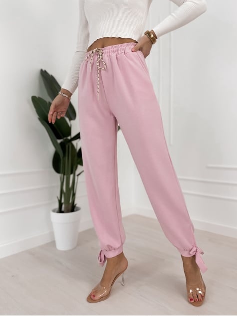 SPODNIE NASH PUDROWY RÓŻ