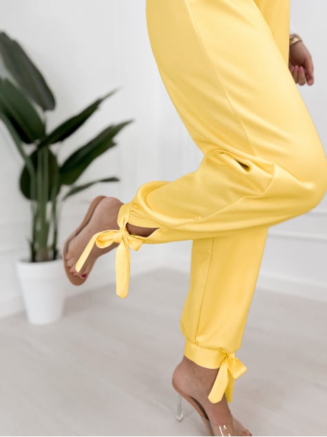 SPODNIE NASH ŻÓŁTE