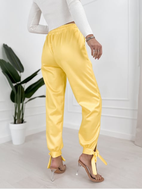 SPODNIE NASH ŻÓŁTE