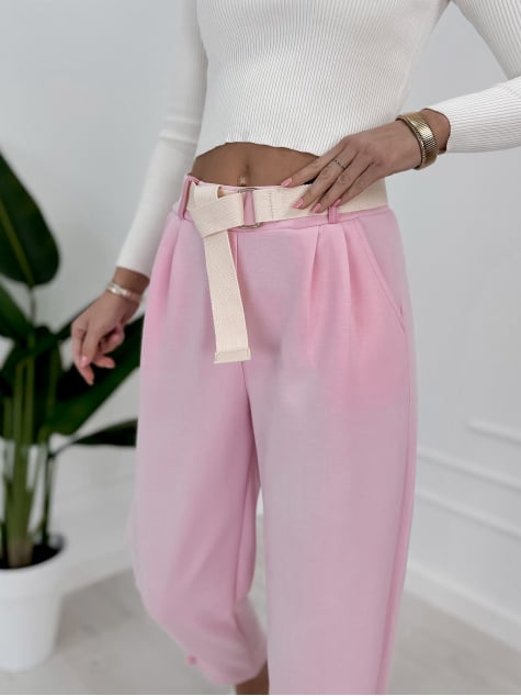 SPODNIE VENTURA RÓŻOWE